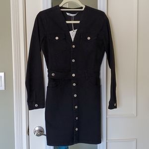 Black Denim Dress
